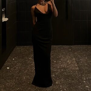 Outcast clothing Black Halter Neck maxi dress